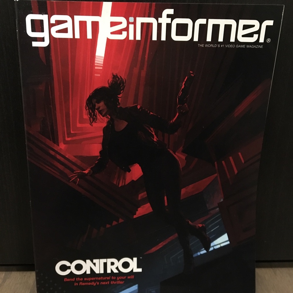 Game Informer Magazine #312 April 2019 Remedy Control Jesse Faden Cover OOP